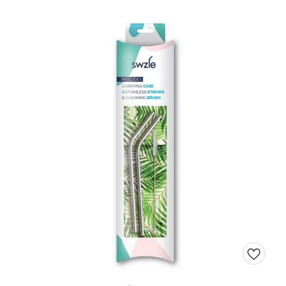 SWZLE Reusable Drinking Straws & Carrying Case - Picture 3 of 5